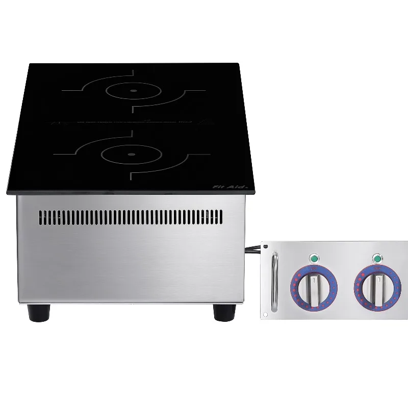 Airo Built in Commercial Induction Cooktop Full Heating Glass Industrial Kitchen Induction Cooker