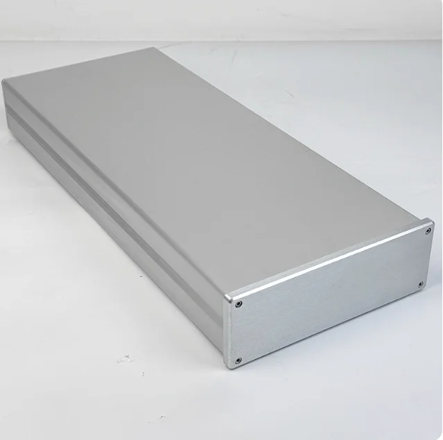 184 All aluminum amplifier chassis / Preamplifier case / AMP Enclosure DIY box (430 *70*308mm)