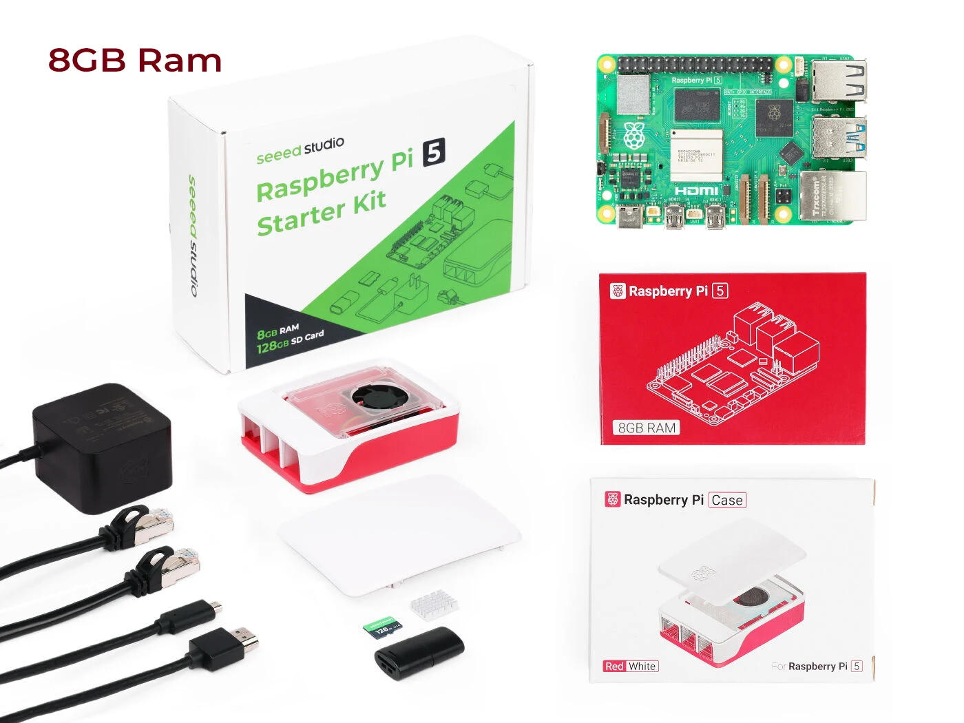 【新品未使用】Raspberry Pi 5 4GB 64GB SD付 即使用可 Raspberry Pi 5/4GB RPI5-4GB Raspberry Pi製｜電子部品・半導体通販の