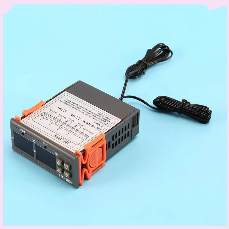 

B24B 3X Stc-3008 110-220 В двойной цифровой термостат регулятор температуры для инкубатора термостат гигрометр осушитель