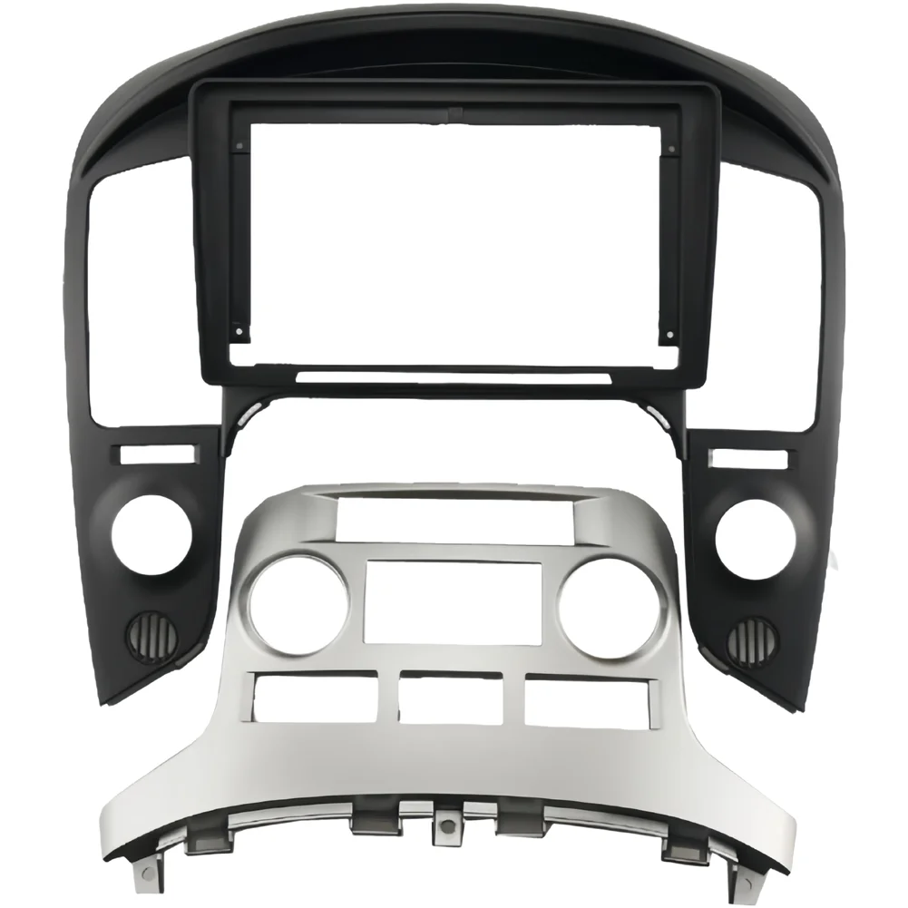Car Dash Bezel Frame Compatible with For hyundai For starex H1 2007 to 2015 For 9 Inch For android Head Unit Mounting