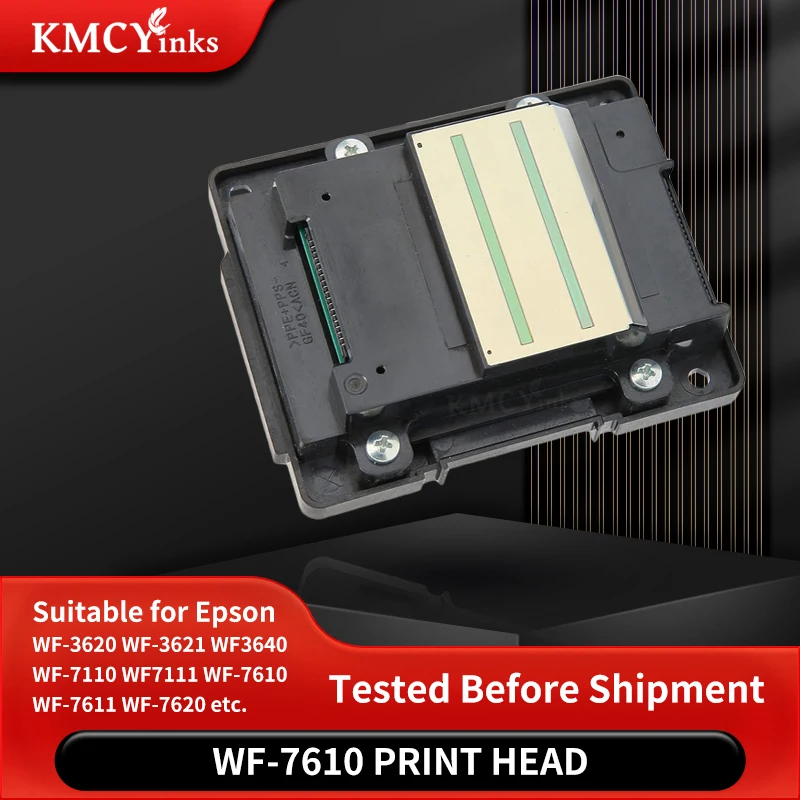 

Full Color Print Head Printhead Printer for Epson WF-3620 WF 3621 3640 3641 3720 WF 7110 7111 7610 7611 7620 7621 7720 7721 7725