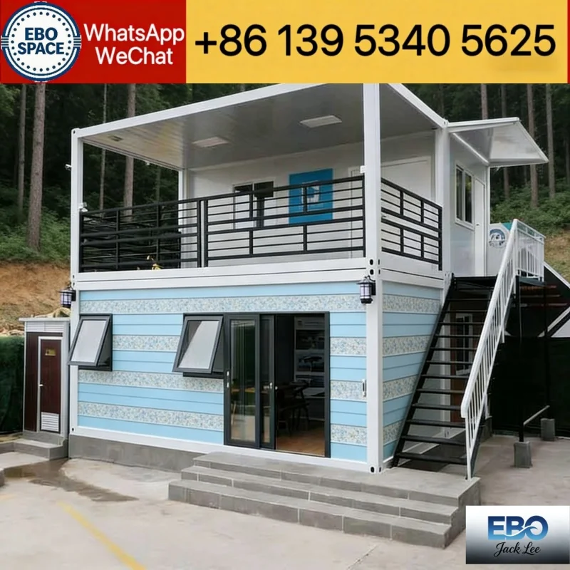 30-foot Folding Mini Cabin Low-Cost Space Capsule Fully Equipped Mobile Container