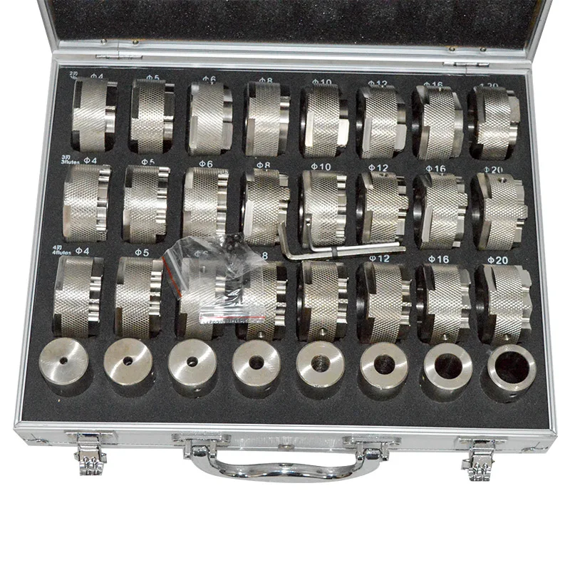 ERM-20 Pemotong Penggilingan Akhir 4-20Mm Penggiling Tungsten 220V Penggiling Universal Mesin Penggiling Otomatis Mesin Kerja Presisi