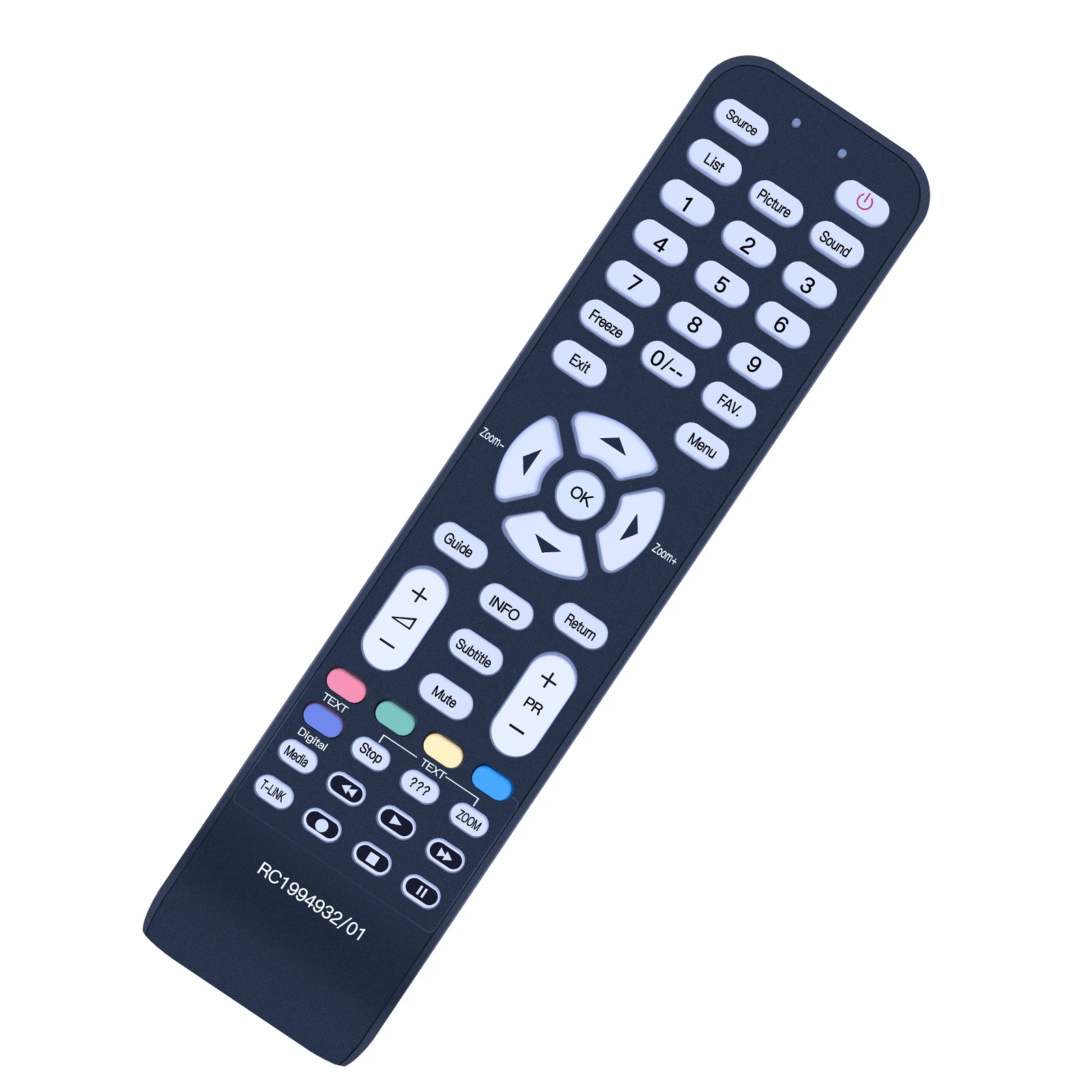 جهاز تحكم عن بعد جديد RC1994932/01 لتلفزيون TCL L26M9HD L32M9HD L42M9FHD L32M11HD
