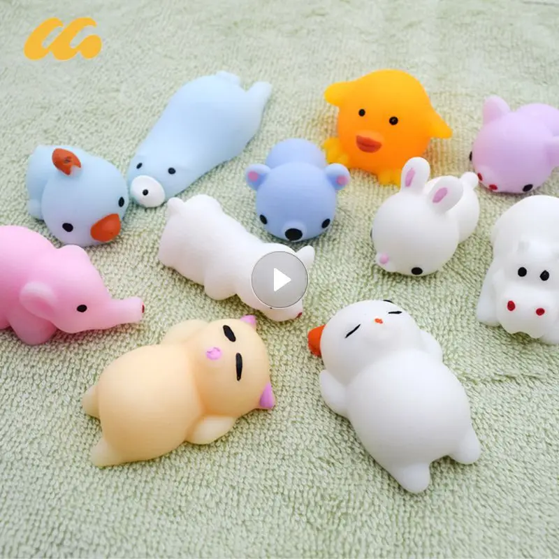 Squishy Animal Antistress Toys Slimy Squeeze Toys Cute Antistress Ball Abreact Soft Sticky Stress Relief Funny Toys For Children