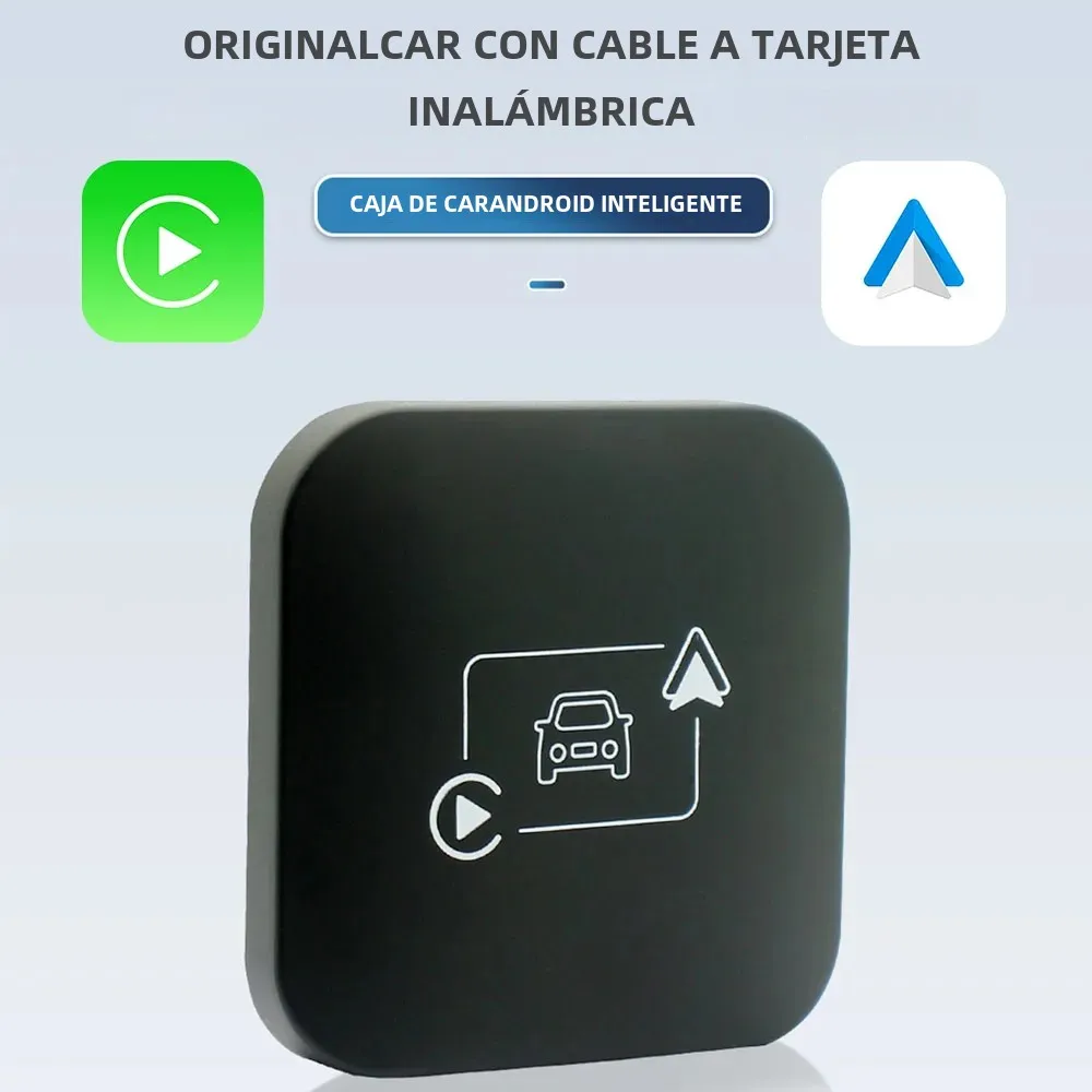 Imagen: Carplay AI Box Android inalámbrico Android Auto Smart TV Box sistema inteligente de coche WIFI soporte Netflix YouTube actualización Mirrorlink