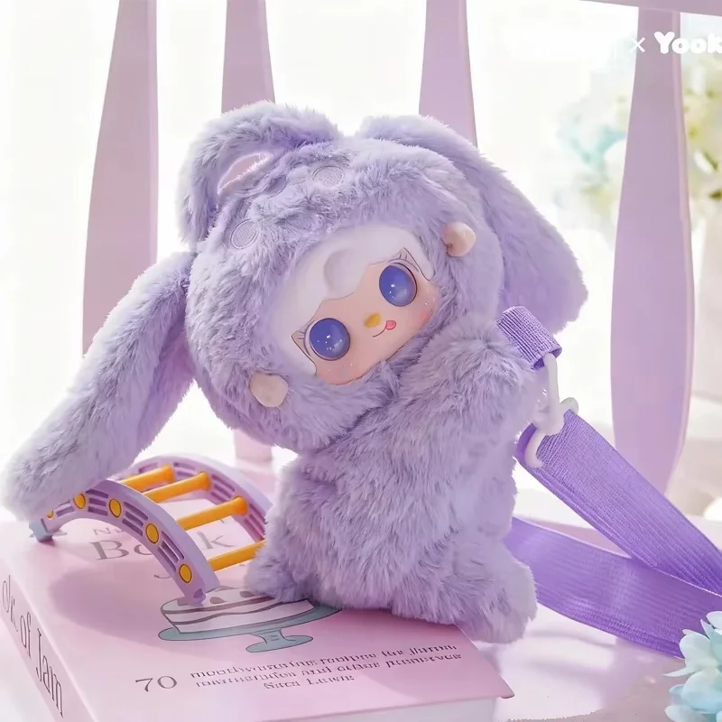 

Yooki V8 Accompany You Кошелек для монет Плюшевая глухая коробка Виниловые модные игрушки Милые куклы Сумка через плечо Сумка для макияжа Mystery Box Подарок