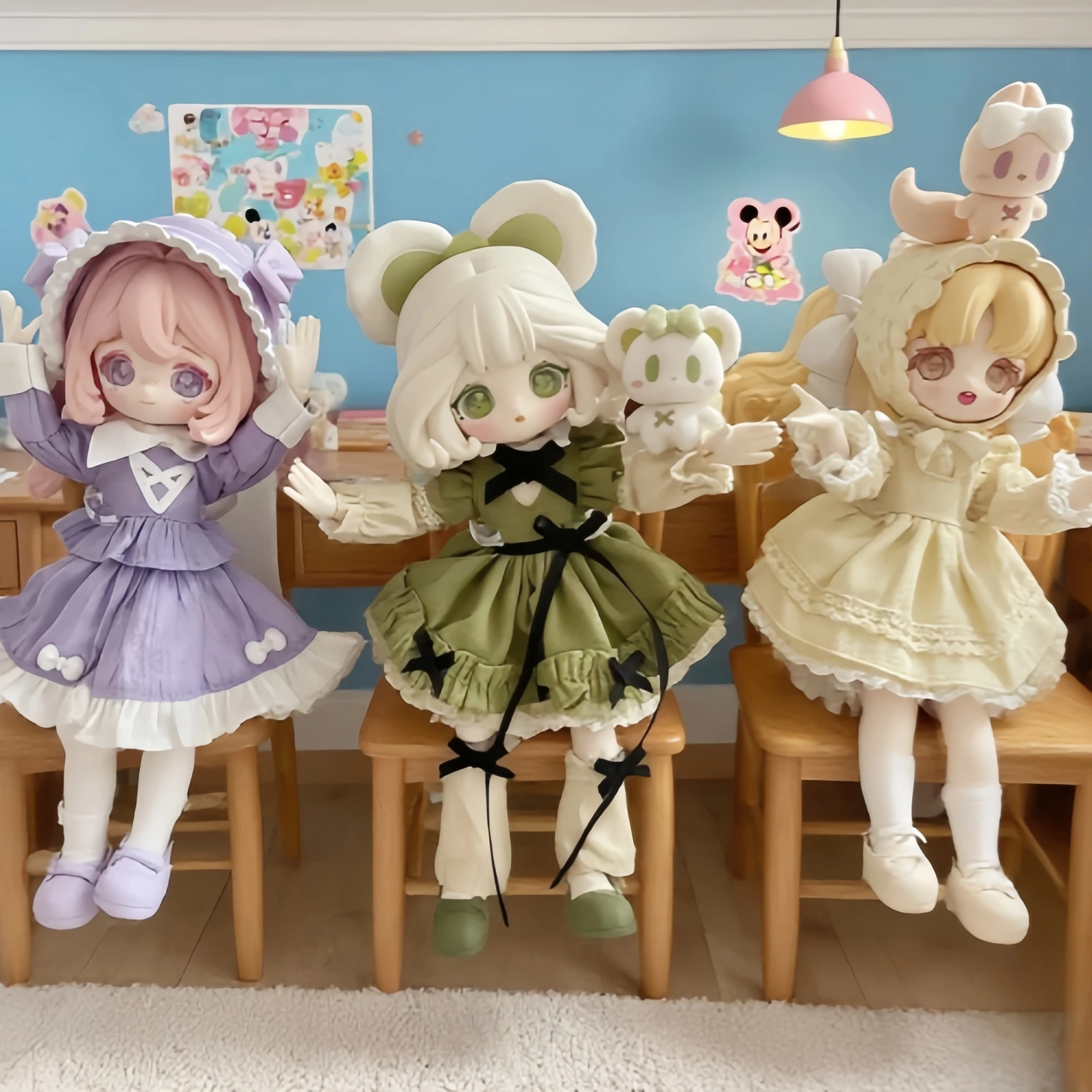 In Stock Original The Luluelf Story Series 1/12 Bjd Blind Box Kawaii Anime Figure 12 Points Bjd Movable Doll Collection Toy