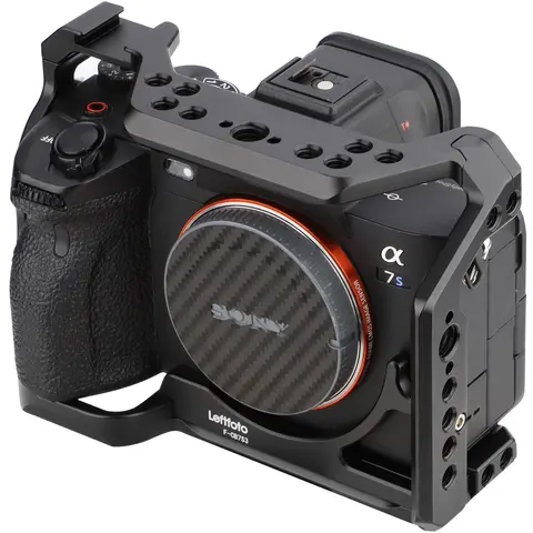 Camera Full Cage for Sony Alpha 7S III / A7S III / A7SIII / A7S3 ,Extension Mount Microphone Fill Light Bracket Filming Accessor