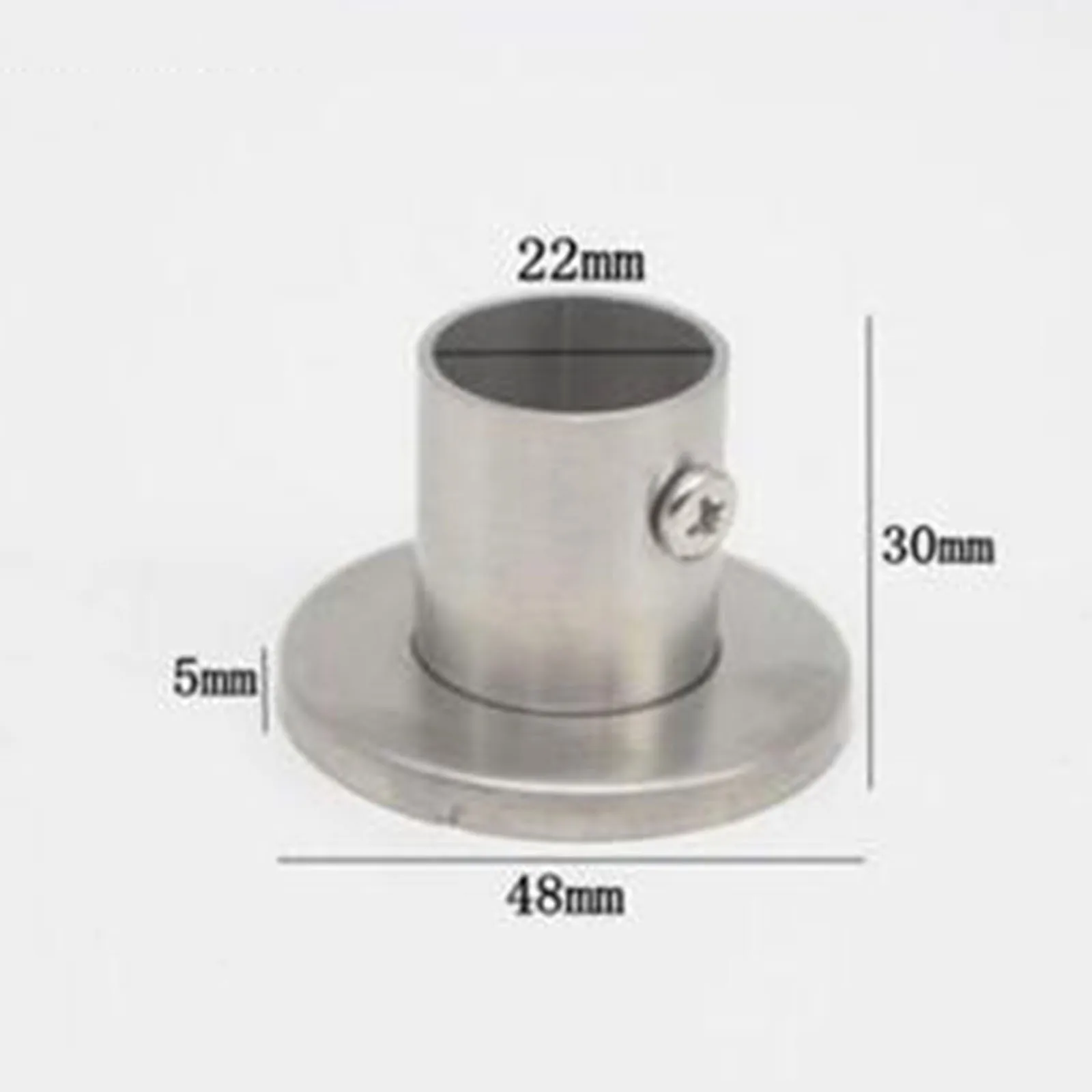 2 шт., 22 мм, из нержавеющей стали