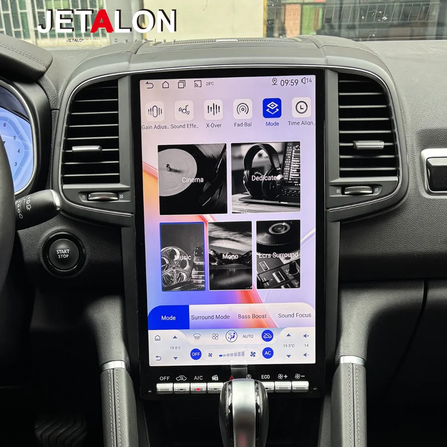 

14.5" Screen For Renault Koleos 2016-2021 No Big Knob 6125/7870/7862 Android 13 Car Radio DSP Carplay GPS 4G WiFi BT Head Unit
