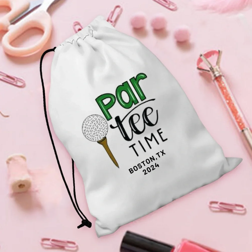 Sacos de golfe personalizados, 25 peças, saco de despedida de solteira de golfe, sacos de lembranças de golfe, "Let's Par Tee" sacos de lembrancinhas com tema de golfe-bolsas de festa