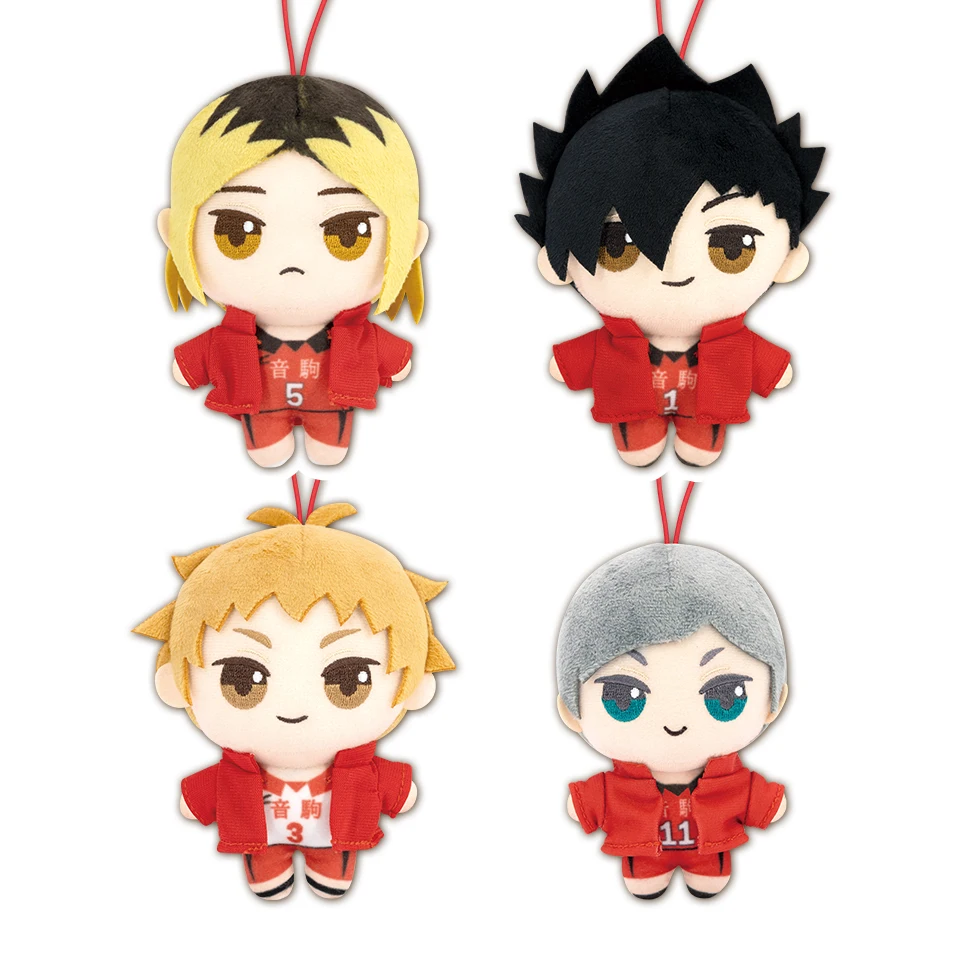 Haikyuu!! Shoyo Hinata Tobio Kageyama Kei Tsukishima Anime Genuine Plush Maumet Pendant Puppet Cospaly Cartoon Gift