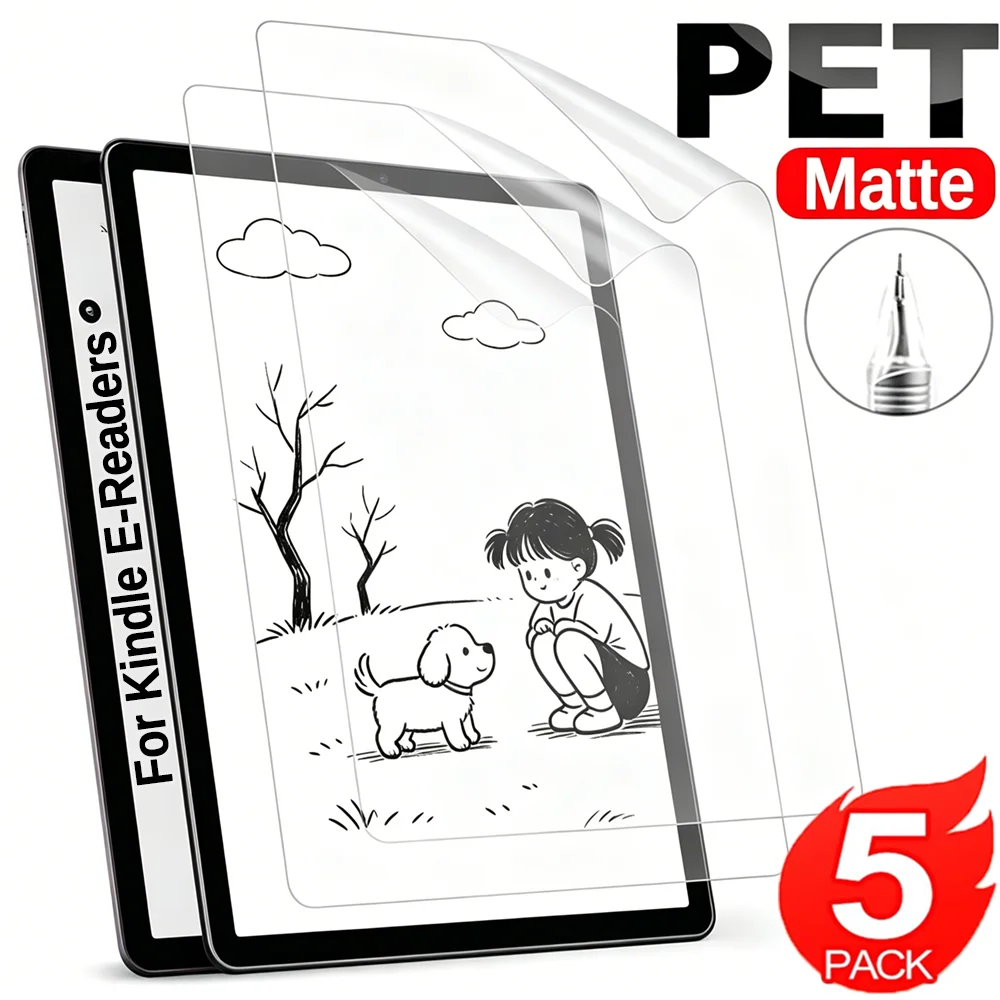 For Kindle Scribe 2025 11in 10.2in Kindle 2024 Youth Edition 6in Paperwhite 2024 7inch PET Matte Hydrogel Film Screen Protector