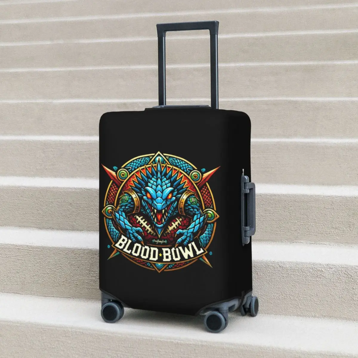 

Защитный чехол для чемодана Lagrt Blood Bowl, эластичные защитные чехлы для дорожного багажа на 18-32 дюймов