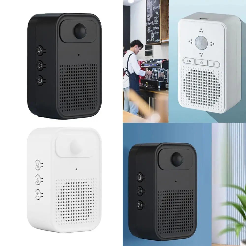 New Wireless Smart Doorbell Waterproof Voice Announcement Access Alarm Alarm System Store Entrance Welcome Doorbell