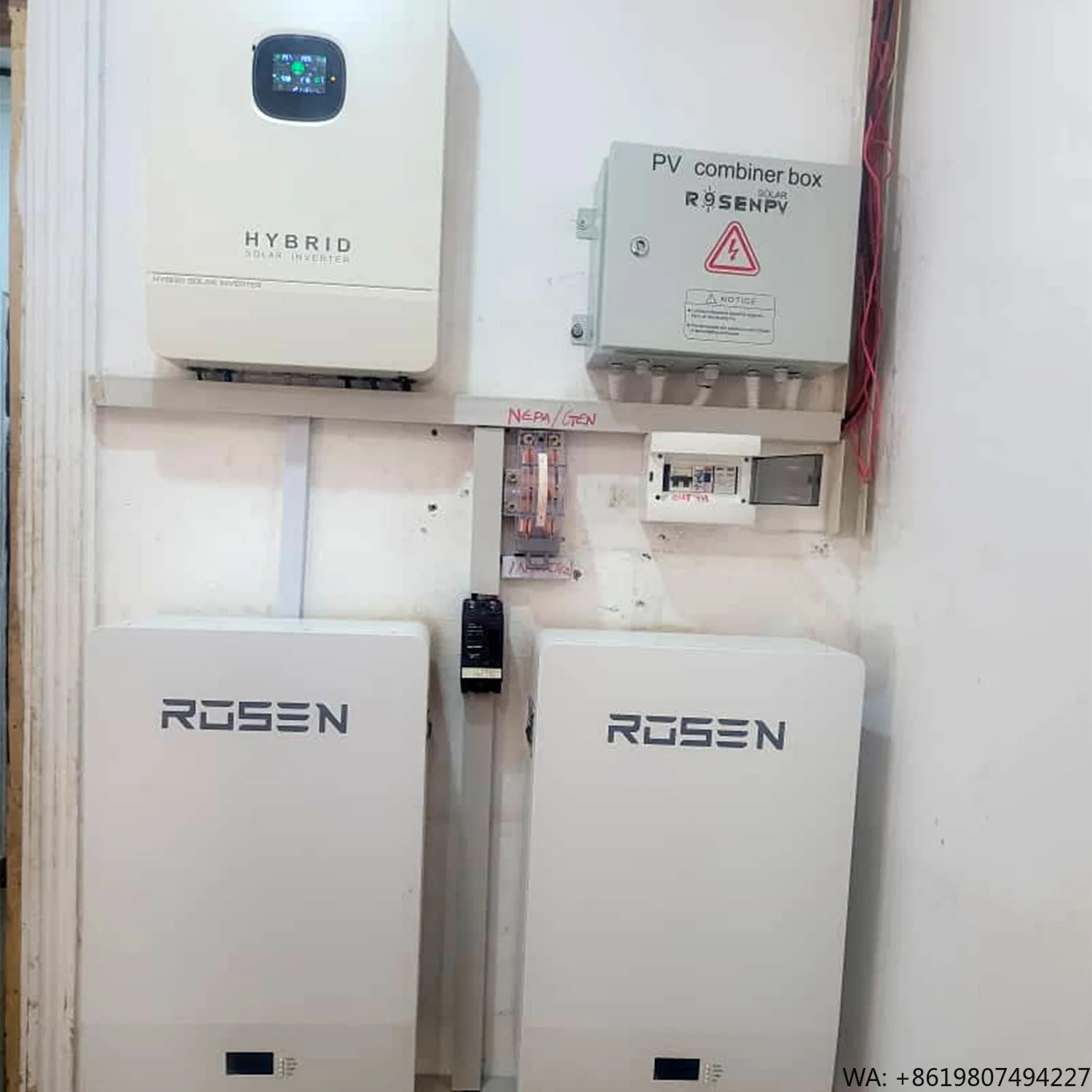 5kw 10kw 15kw Complete Hybrid Solar System Pv Solar System for Home