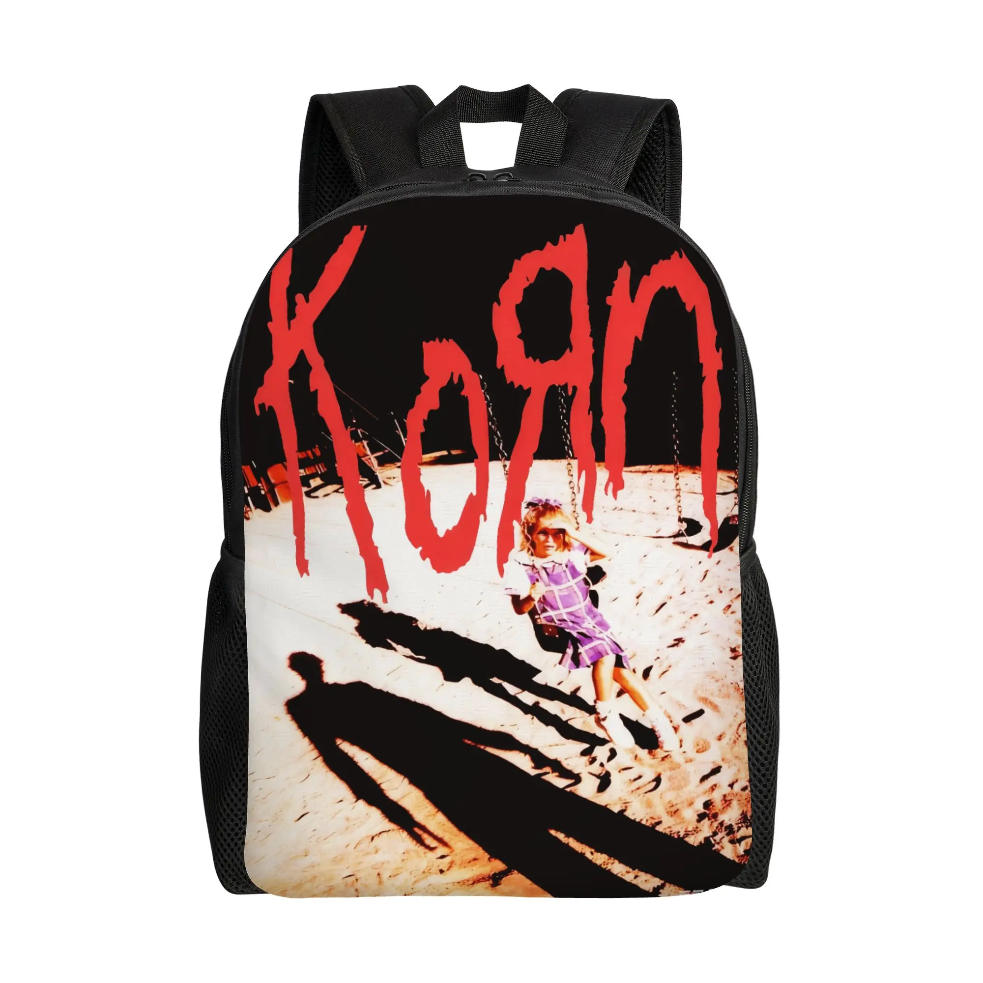 

Новое поступление, рюкзак Korn Rock Band, спортивные рюкзаки, студенческие унисекс-рюкзаки, оригинальные школьные сумки, дизайнерский прочный рюкзак