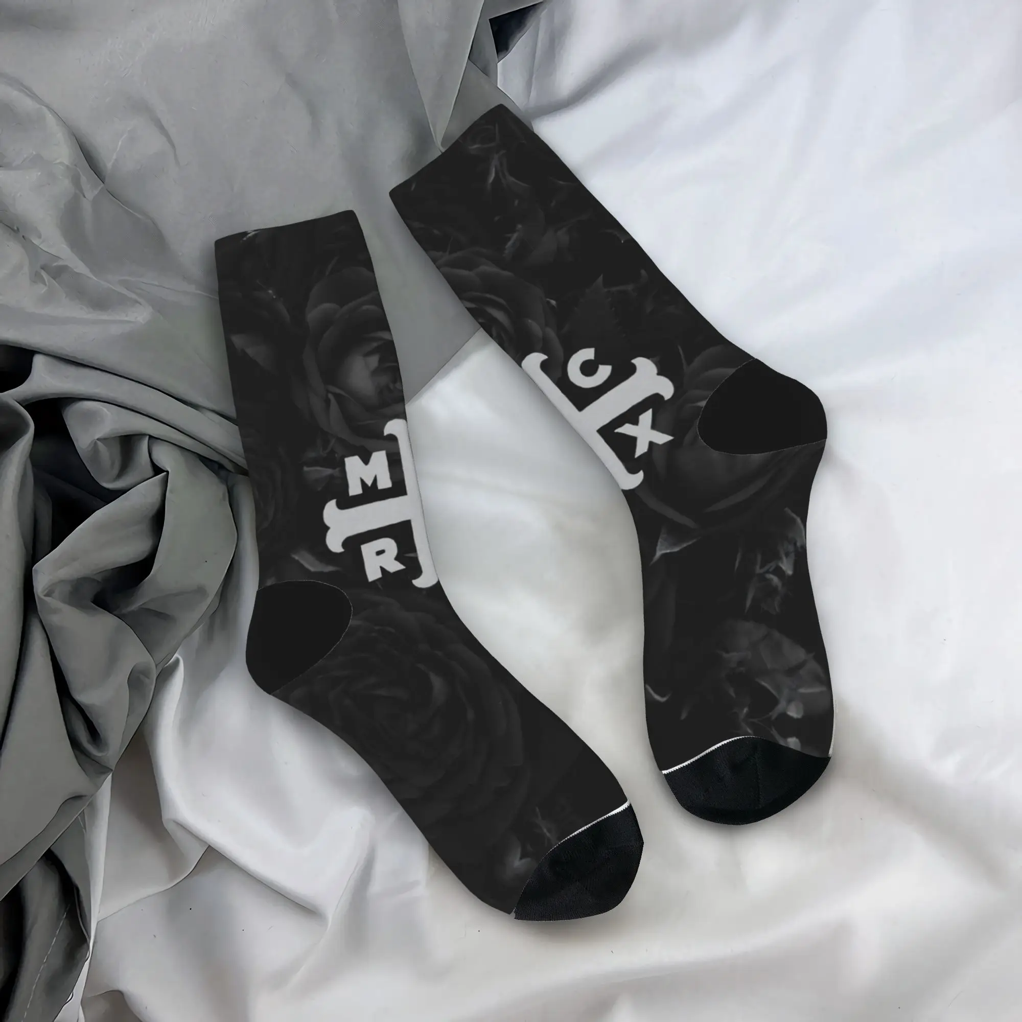 

Unisex Men Socks MCR My Chemical Romance Band Stockings Winter Funny Warm Soft Socks Design Climbing Anti Bacterial Socks
