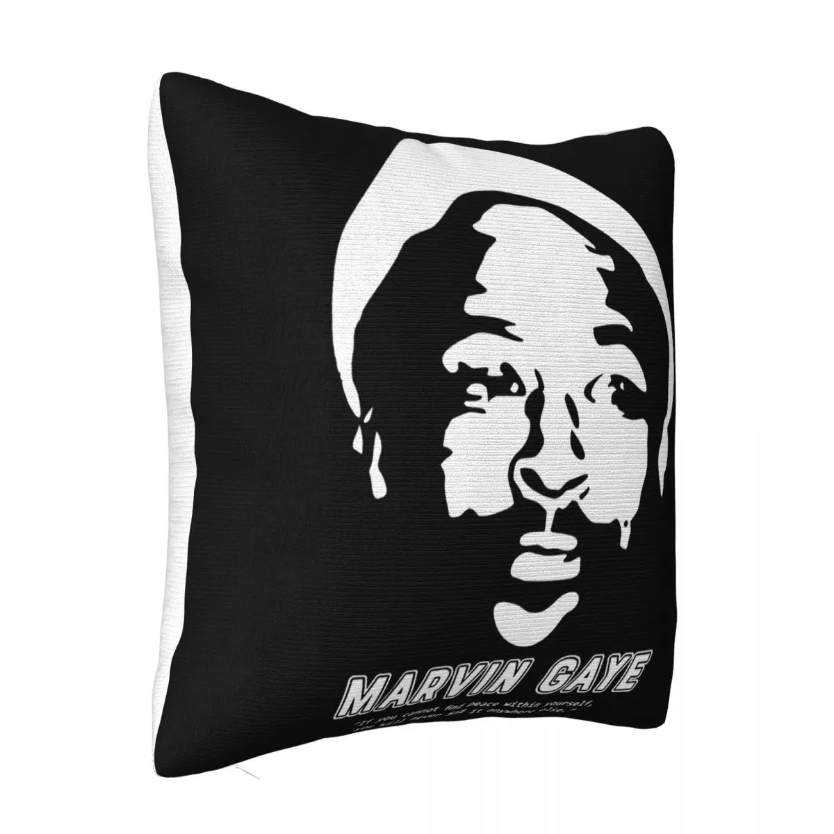 Marvin Gaye 90S Vintage Jazz Funk Soul Music Unisex Quote Ar Harajuku Beautiful Sale Great Quality Pillow Case