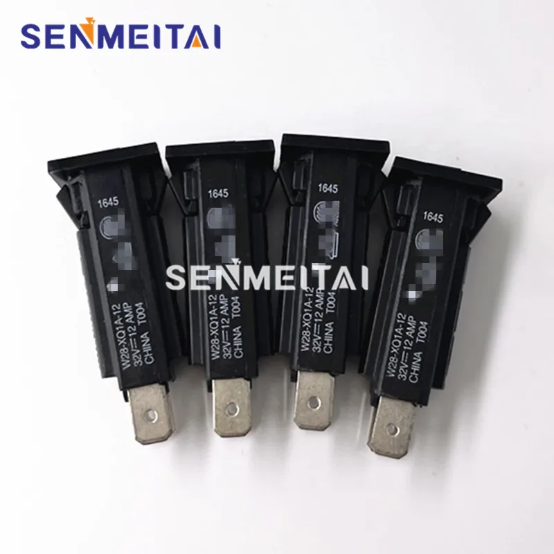 W28-XQ1A  Original new 100% import circuit breaker  thermal circuit protection switch 3A 4A 5A 6A 7A 8A 10A 15A 20A 32V