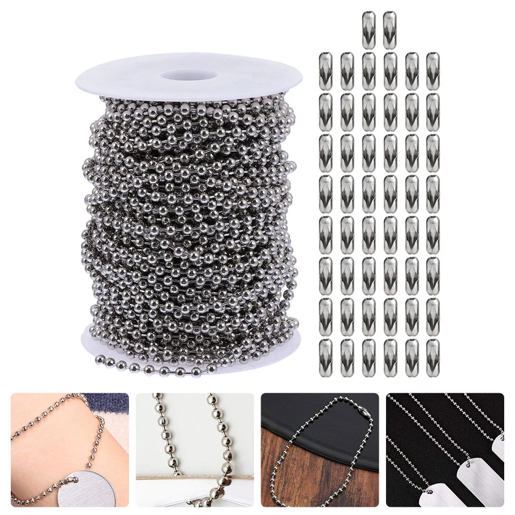 

1Set Stainless Steel Ball Chain Fan Pull Chain Extender Buckles Connectors Ceiling Fan Light Fixture Replacement DIY Jewelry Dog