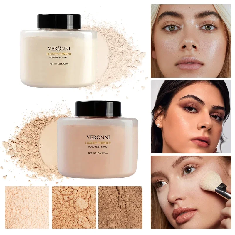 Banane Luxus Pulver Foundation Bananen pulver Flaschen lose Pulver authentische Öl kontrolle Gesicht Schönheit Make-up