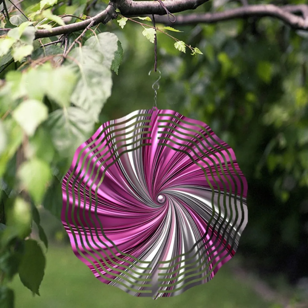 

Garden Metal Wind Spinner, 10 Inch Outdoor Decor for Yard Patio Lawn, Holiday Christmas Gift Family Room Pendant