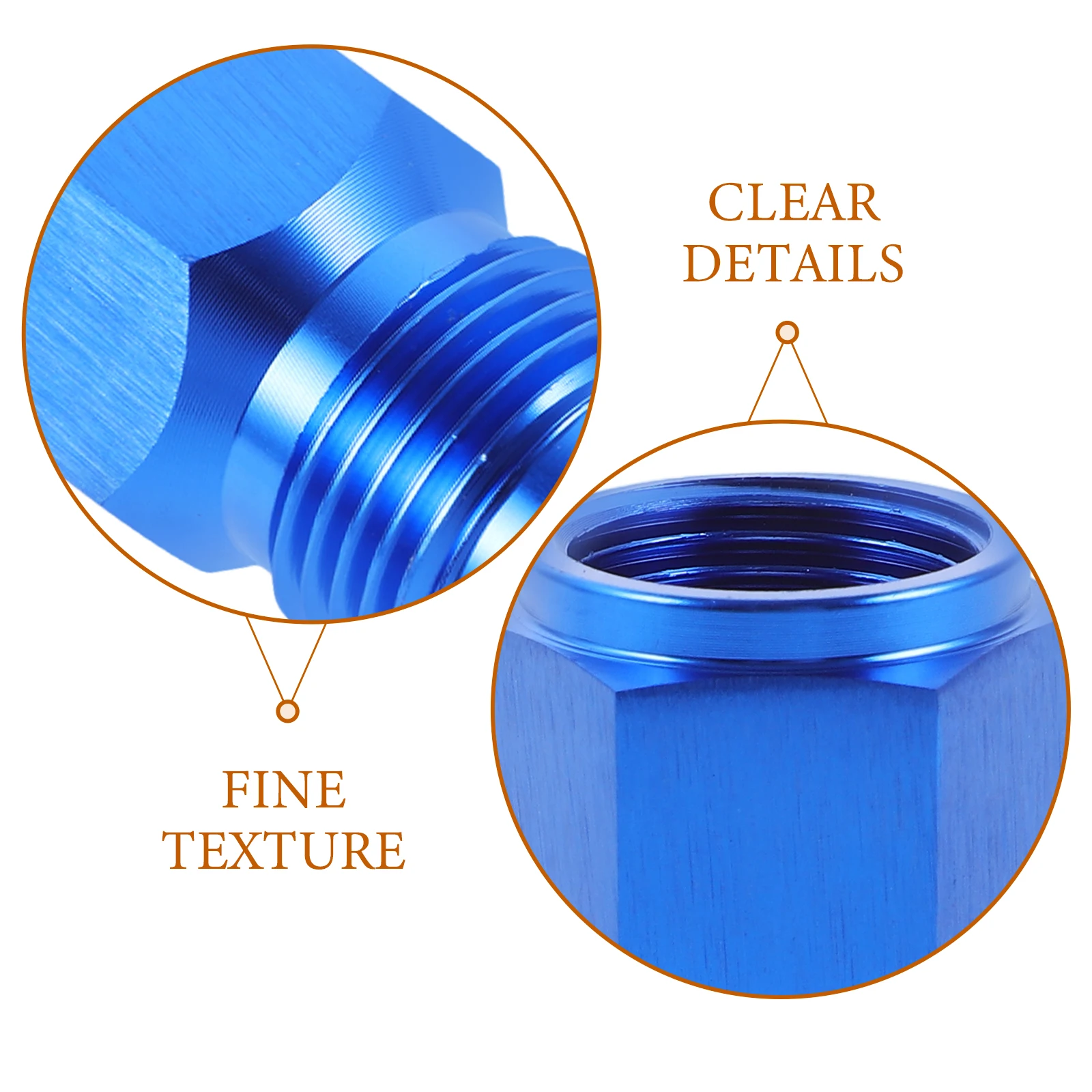 

Aluminum Alloy Adapter Female An8 To Male An10 Quick Connect Hose Connector Car Fuel Line Fitting Fuel Rail Line Adapter
