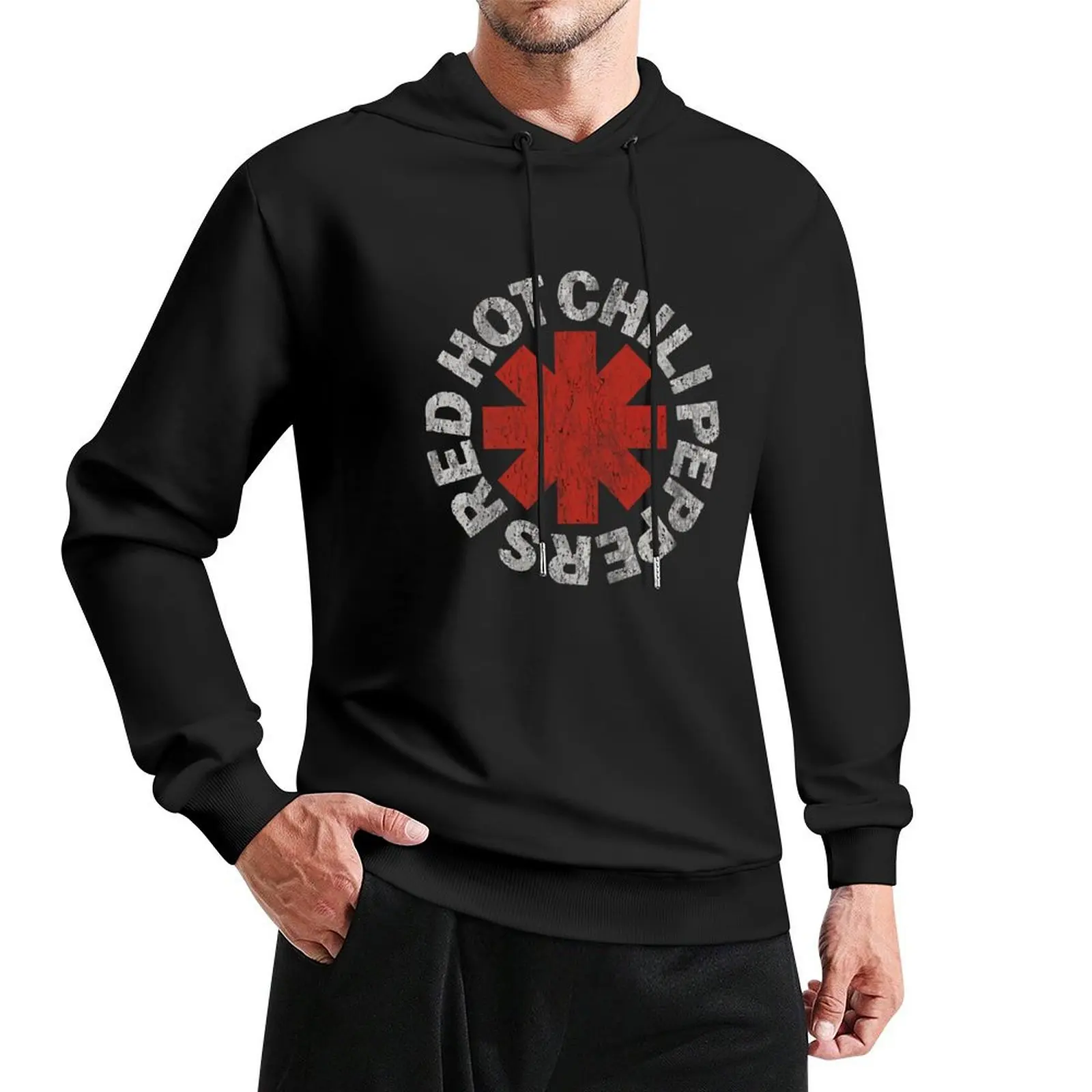 

Red Hot Chill Peppers Pullover Hoodie men wear japanese style autumn clothes mens clothing designer hoodies