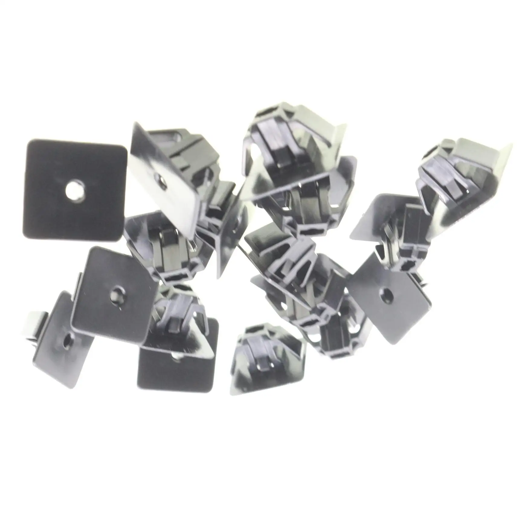 20 Pcs Grille Grommet Nut Retainer Clip #10 Screw for Honda Accord 1990–1993, Prelude 1992–1996, Nylon Black - 91635SM4003