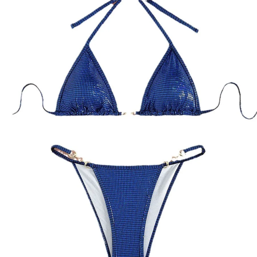 ملابس سباحة مثيرة منقسمة ملابس سباحة بكيني بحزام نسائي جديد 2025