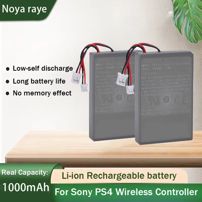 For SONY PS4/ PS4 Pro slim 1000mAh LIP1522 & KCR1410 Dualshock 4 V1 V2 Wireless Controller Playstation GamePad Replace Battery