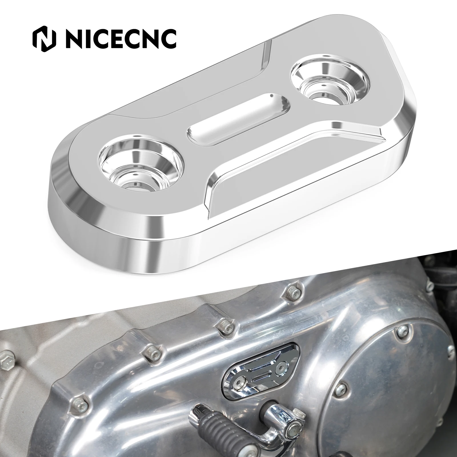 34993-04A Inspection Cover for Harley 1200 Forty Eight Iron 883 Seventy Two XL1200V Sportster 1200 Nightster 883 Superlow XL883L