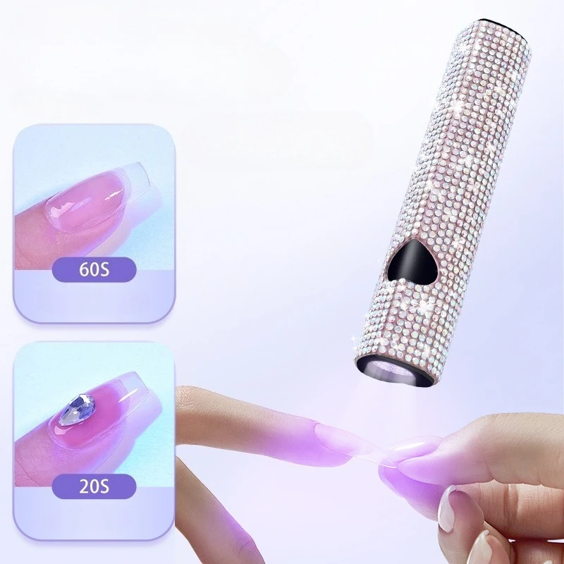 Handheld Nagel Trockner Lampe UV/LED Nagel Aushärtung Gel Polieren Werkzeug USB Aufladbare Schnell Trocknende Lampe Nagel Werkzeuge Gel lampe