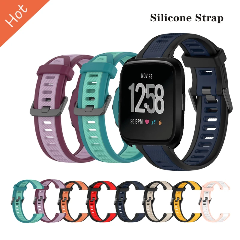 New Adjustable Silicone Strap For Fitbit Versa 2 / Versa Lite / Versa 1/ SE