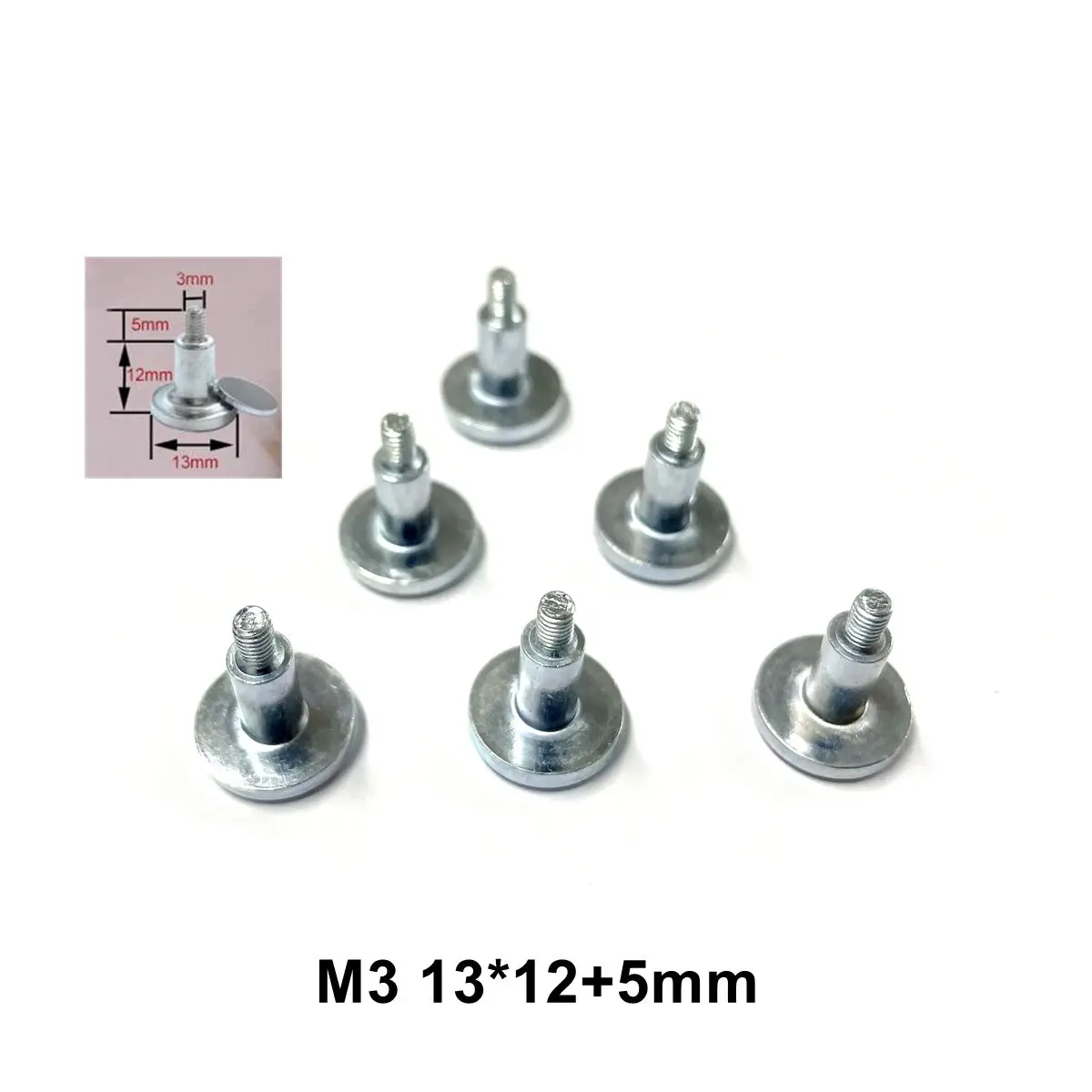 100pcs/Lot M3 Indoor M4 Outdoor Magnetic Screws for SMD LED Module Column for Display Panel