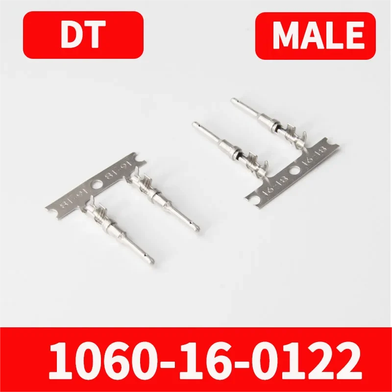 100PCS Male Female Crimp Terminals DEUTSCH DT DTM DTP JST AMP ECU Connector Pins 1062 1060 770520 Wire Contacts Kit