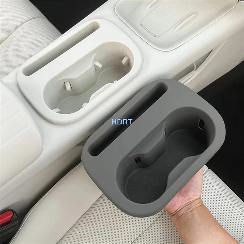 For GWM Ora 5 2026 + Armrest Storage Box Mat Water Cup Container Case Pad Center Console Organizer Cover Car Styling Accessories