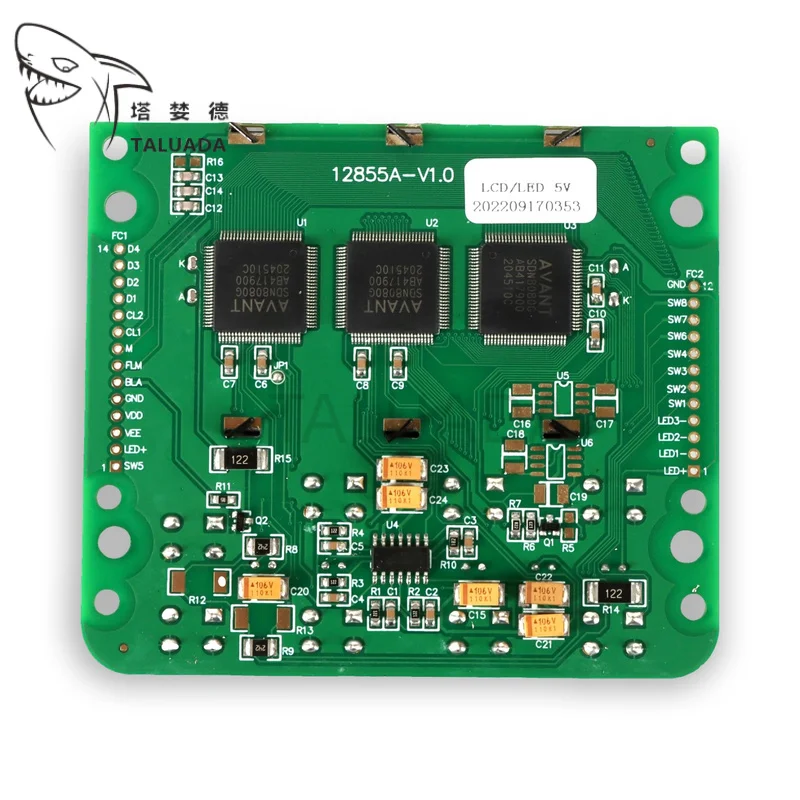 YY59S00003F2 For Kobelco SK200-6E SK230-6E LCD Display Screen Excavator