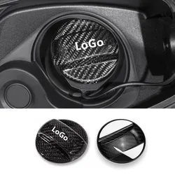 Carbon Fiber Tank Cover Fuel Tank Air Cap Trim For Alfa Romeo Giulia Stelvio Tonale Junior ALFA Giulietta ALFA MiTo Accessories