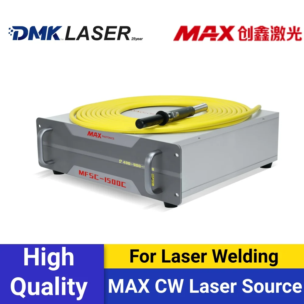 

DMK MAX original fiber laser source MFSC-1500C/2000C welding type Continuous laser generator for Raytools/SUP/Au3tech/Relfar