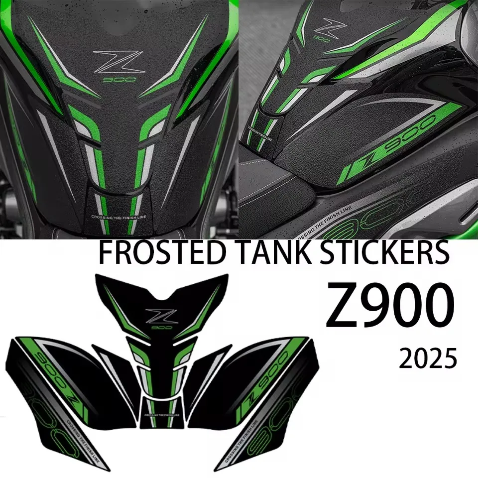 Motorcycle Accessories For KAWASAKI Z900SE Z900 2025 Z900 Z 900 SE Frosted Tank Stickers Thickened Fuel Tank Protector