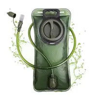 Mochila de Hidratación con Bolsa de Agua de 2L de Gran Capacidad, Depósito de Agua EVA para Correr y Ciclismo, Bolsa de Almacenamiento de Agua para Hidratación