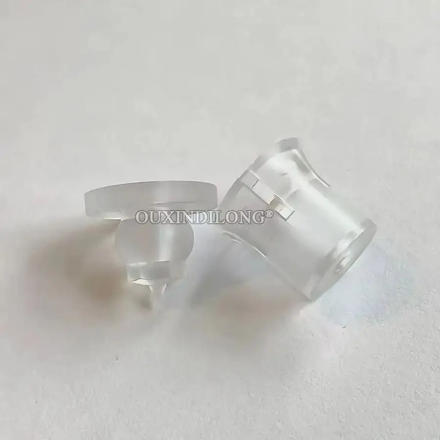 Cheap+Stock 50PCS Clear Acrylic Hidden Standoffs Pins Acrylic Signs Billboard Clip-in Standoffs Advertising Nails Plastic Screws