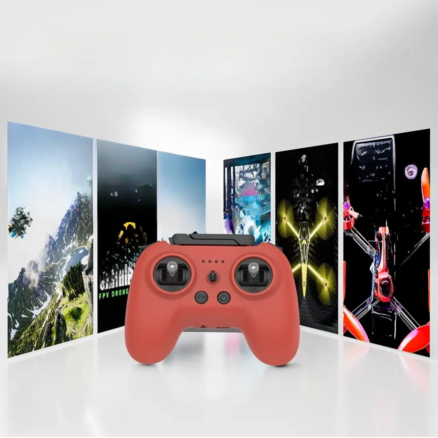 Racing Drone Remote Controller with Simulated Joysticks, Replacement Accessory Compatible with DJI Phoenix & APEXFPV T19