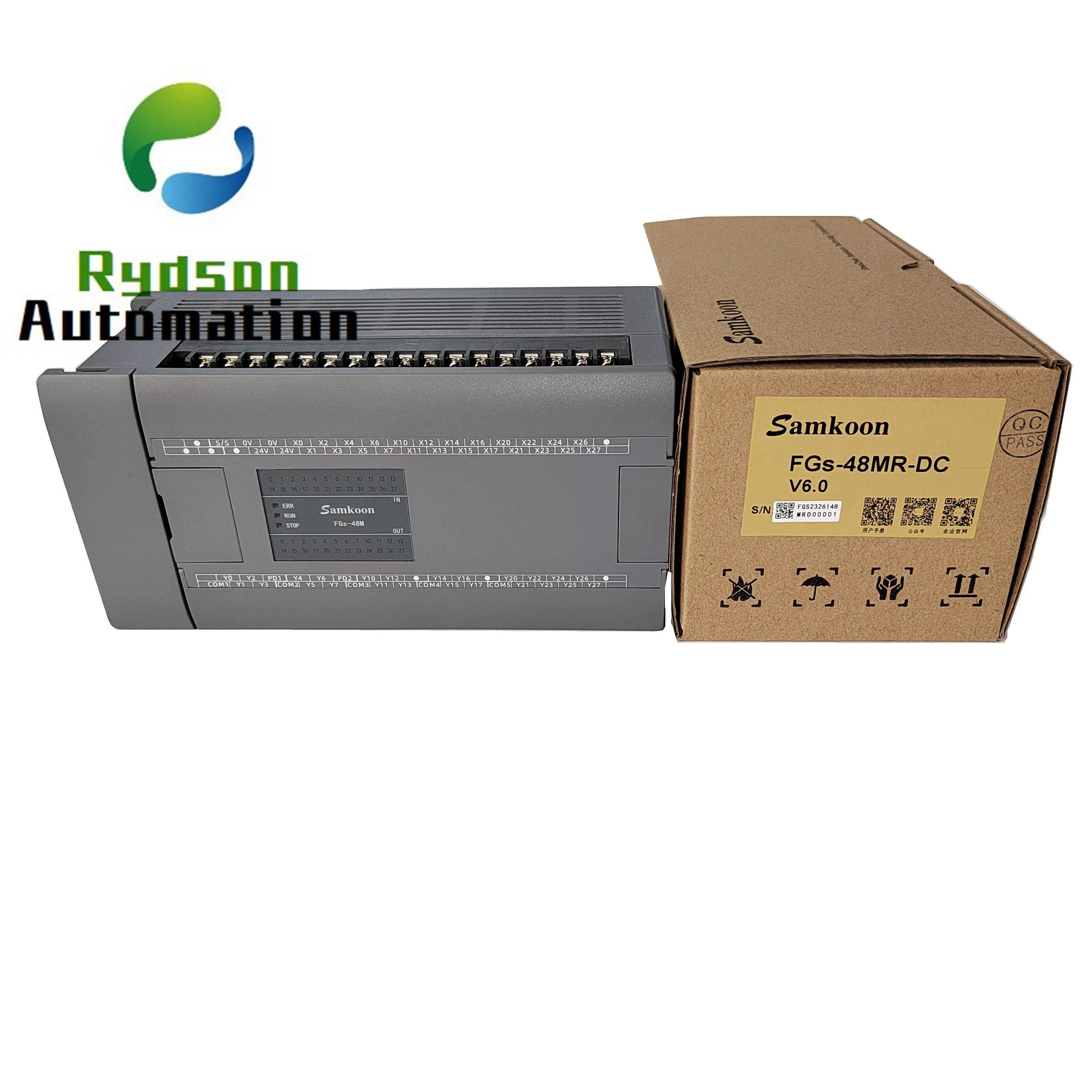 Samkoon FGs-48MR-AC  FGs-48MT-AC FGs-48MR-DC  FGs-48MT-DC PLC Digital Input 24 Digital Output 24