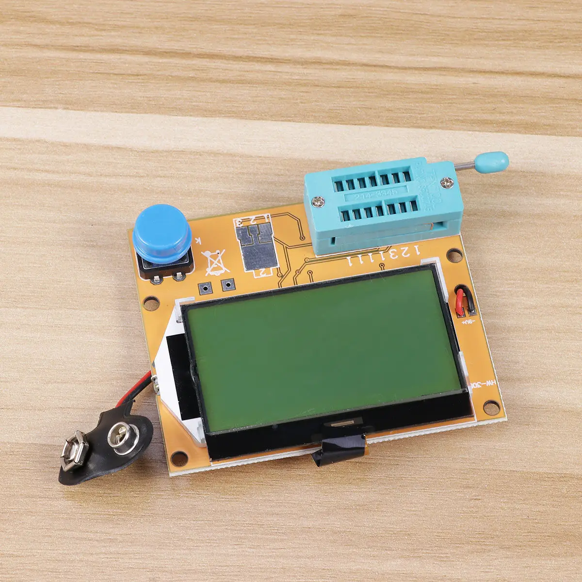 LCD Digital Transistor Tester DIY Meter Auto Detect Npn Pnp Mosfet Diode Triode Capacitance Meter Waveform