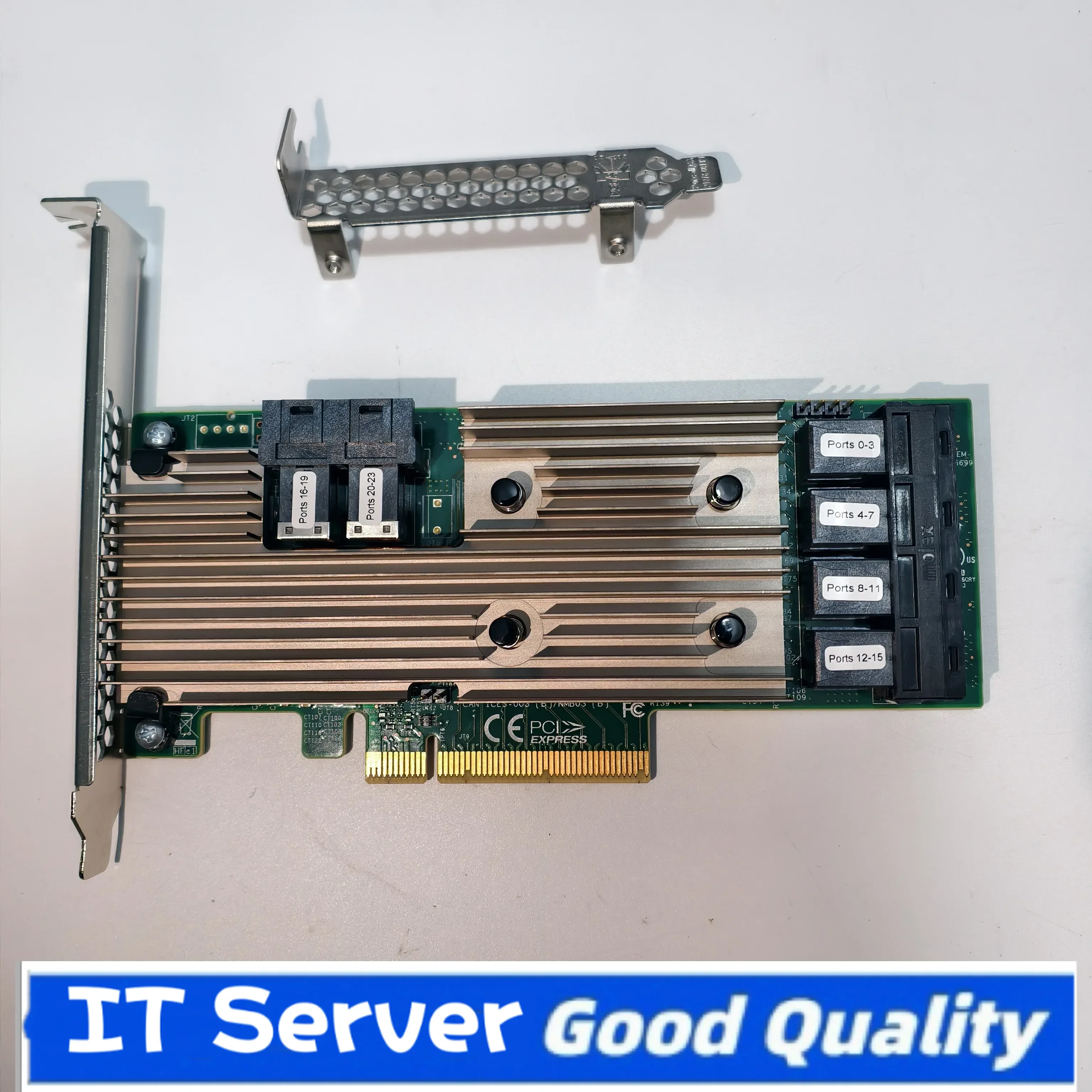 LSI Broadcom 9305-24i SATA SAS 12G HBA Card Host Bus Adapter 03-25699-02 Avago